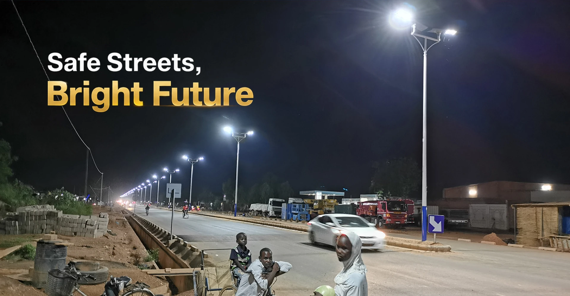ALL IN ONE SOLAR STREET LIGHT